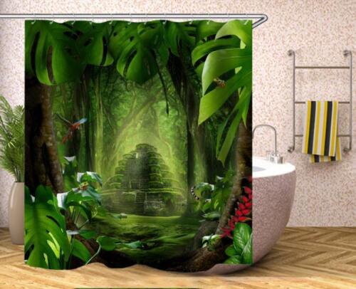 Primeval Forest Shower Curtain for Jungle Lovers