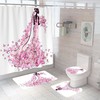 Princess Butterfly Shower Curtain - Fun And Cute Bathroom Accessories