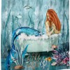 Princess Castle Shower Curtain For Kids Bathroom Decor, Sparkling And Whimsical Bathroom Accessories