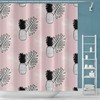 Professional Custom Shower Curtain Durable Bath Waterproof with Custom Size and Picture 