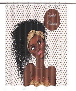 Proud African American Women Shower Curtain for a Stylish Bathroom Decor
