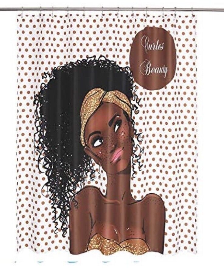 Proud African American Women Shower Curtain for a Stylish Bathroom Decor