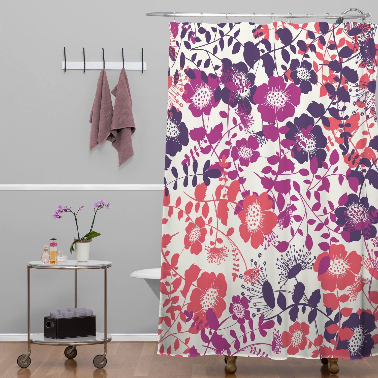 Provencal Lavender 2 Shower Curtain by Khristian A Howell- Elegant Bathroom Decor Accessory