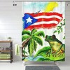 Puerto Rico's Coqui Frog Shower Curtain for a Tropical Flavor
