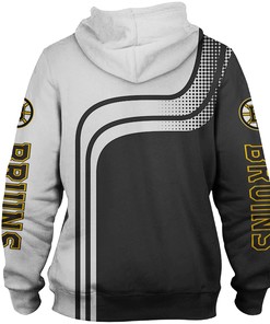 Pullover All Over Print Boston Bruins Hoodie Zip Hoodie Gifts For Fans