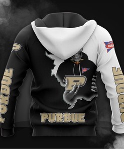 Purdue Boilermakers Long Sleeve Zip Hoodie Perfect For Fans