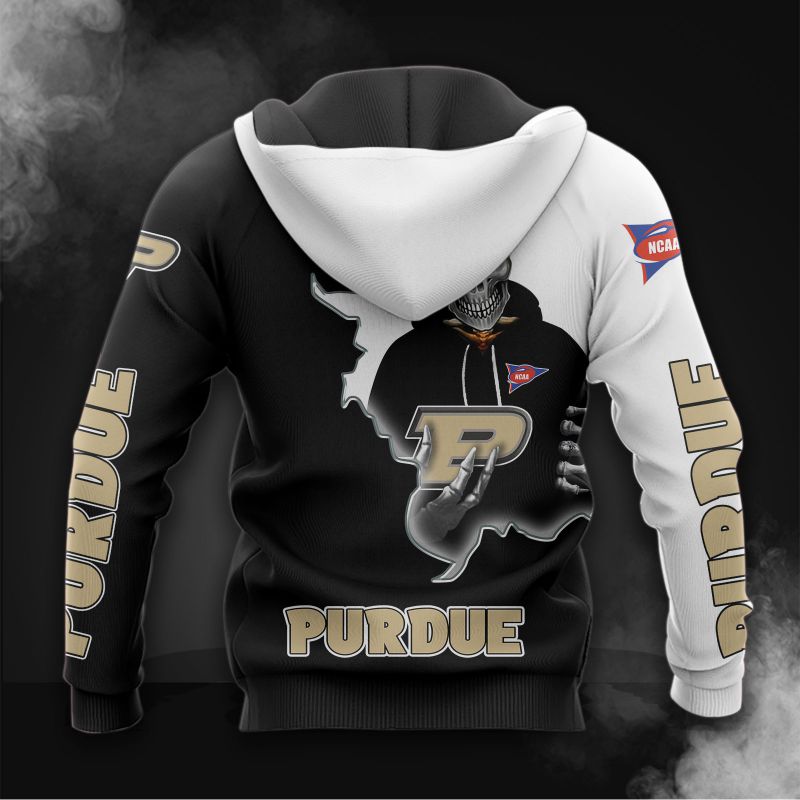 Purdue Boilermakers Long Sleeve Zip Hoodie Perfect For Fans