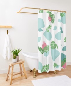 Quirky Star Shower Curtain for Fun Bathroom Decor