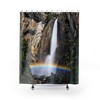 Rainbow Beauty Waterfall Shower Curtain - Natural Beauty Bathroom Decor