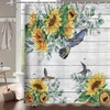 Rainbow Designer Shower Curtain by Merciful Offerings - Rose Geometric Bold Colorful Bath Decor Bright Abstract Bathroom