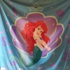 Rare Ariel The Little Mermaid Fabric Shower Curtain