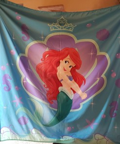 Rare Ariel The Little Mermaid Fabric Shower Curtain