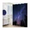 Reach For The Stars With This Nordic Star Shower Curtain, Perfect For Your Bathroom Partition Decoration