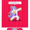 Red Animal Unicorn Shower Curtain, Waterproof Bath Curtain for Bathroom Decor