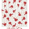 Red Canopy Mushroom Printed Bathroom Tub Set With Waterproof Fabric Shower Curtain