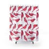 Red Cardinal Lover Shower Curtain For Fun And Quirky Bathroom Decor