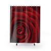 Red Rose Flower Shower Curtain for a Romantic Touch