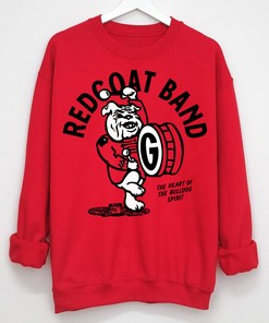 Redcoat Marching Band Retro Tee for Fans of Georgia Bulldogs - Perfect Apparel for Music Fans