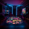Redefine Your Game Room with Customizable Vintage Game Room Rug for Teen Boys