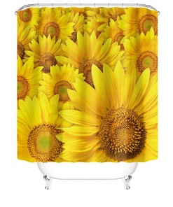 Refresh Your Bathroom Decor with Sunflower Shower Curtain