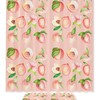 Refreshing Peach Waterproof Shower Curtain for a Stylish Bathroom