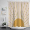 Relaxing Spa Bathroom Decor With Boho Shower Curtain