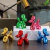 Resin Modern Fashion Dog Sculpture Room Decor Balloon Dog Animal Ornaments Nordic Crafts Home Desktop Decoration