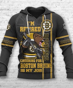 Retired All Over Print Boston Bruins Hoodie 3D Gifts For Fans