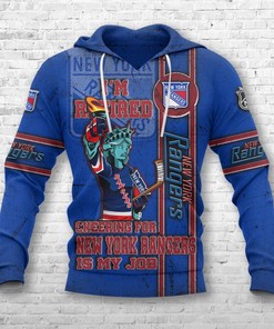 Retirement Gifts For Fans - All Over Print 3D Hoodie For New York Rangers 
