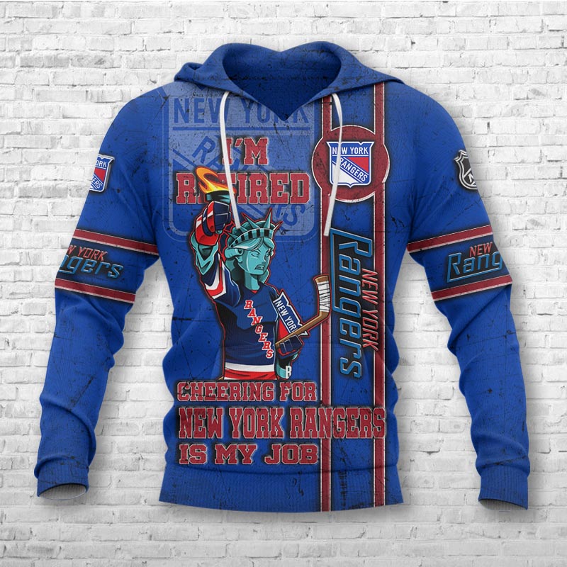 Retirement Gifts For Fans - All Over Print 3D Hoodie For New York Rangers
