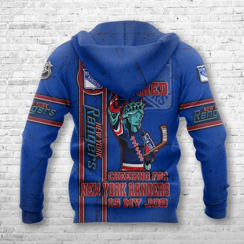 Retirement Gifts For Fans - All Over Print 3D Hoodie For New York Rangers