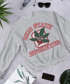 Retro 80s Unisex Ohio State Buckeyes Crewneck Sweater Shirt