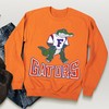 Retro Chic Vintage Style Florida Gators Shirt Perfect for Football Fan Gift