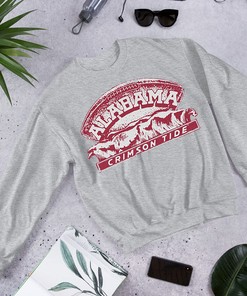 Retro Crimson Tide T-Shirt Hoodie Sweatshirt For Fans