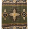 Retro Ethnic Native American Indian Pattern Shower Curtain for Bathroom 