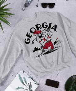 Retro Georgia Bulldogs Golf Tee - Perfect Apparel for Fans of Golf and College Sports
