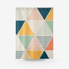 Retro Leaves Flamingos Waterproof Fabric Bathroom Shower Curtain 
