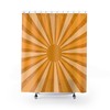 Retro Magic Sun Shower Curtain in Waterproof Fabric for Bathroom 