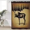 Retro Polar Bear Vintage Bathroom Shower Curtain for Nostalgic Vibes