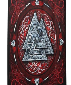 Retro Runic Viking Norse Mythology Shower Curtain - Waterproof Curtain for Home Decor