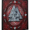 Retro Runic Viking and Norse Mythology Print Shower Curtain - Waterproof Bath Curtain