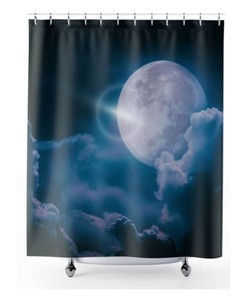 Revelation Full Moon Shower Curtain For A Mystical Bath