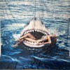 Rihanna Shark Mouth Shower Curtain for a Unique Nautical Decor