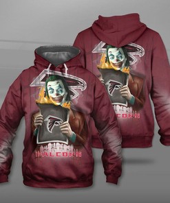 Rise Up Atlanta Falcons 3D All Over Print Hoodie In Zip Up Style