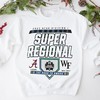 Road To Omaha 2023 Ncaa Alabama Crimson Tide Vs Wake Forest Demon Deacons Baseball Tee