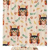 Rock Giraffe Printed Bathroom Tub Set With Waterproof Fabric Shower Curtain