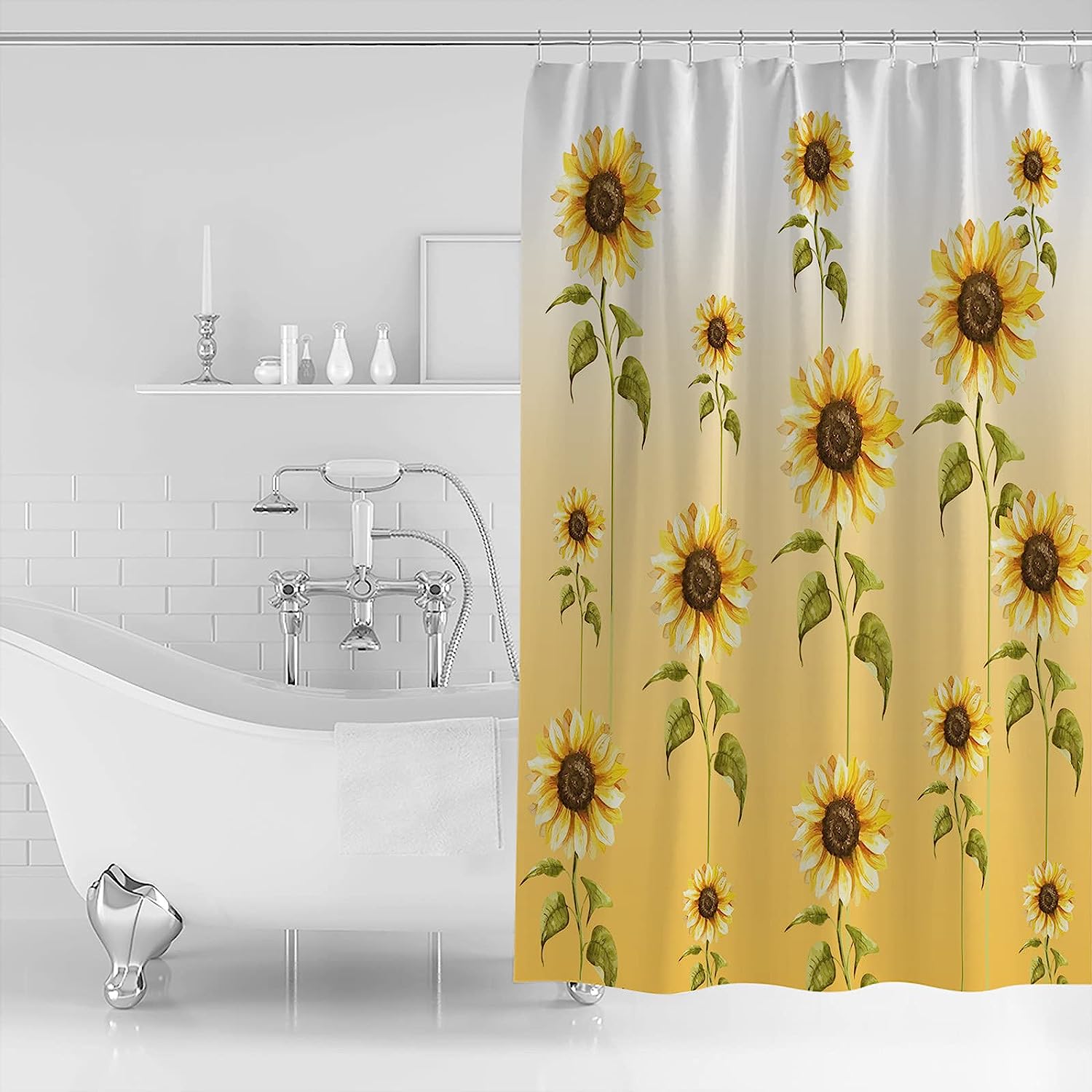 Romantic Tower Eiffel Couple Trip Kiss Artful Design Shower Curtain By Charmhome - Image 2