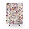 Romantic Vintage Floral Shower Curtain, Create A Dreamy Bathroom Ambience