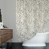 Romantic Wildflowers Botanic Shower Curtain - Gorgeous Garden Design