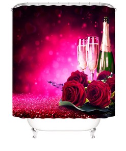 Rose Champagne Shower Curtain: Chic and Elegant Design for Modern Bathrooms